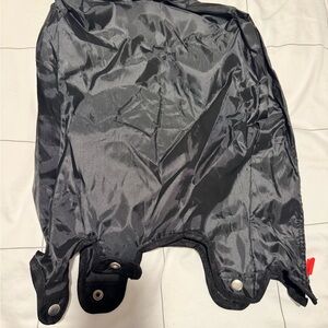 Black Nylon Golf Club Rain Cover with Snaps